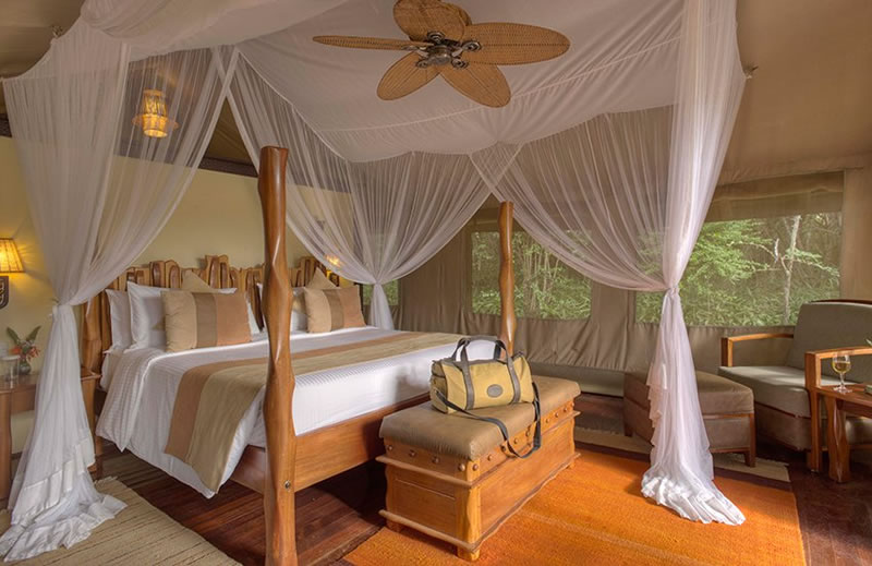 Tent at the Sarova Mara Lodge